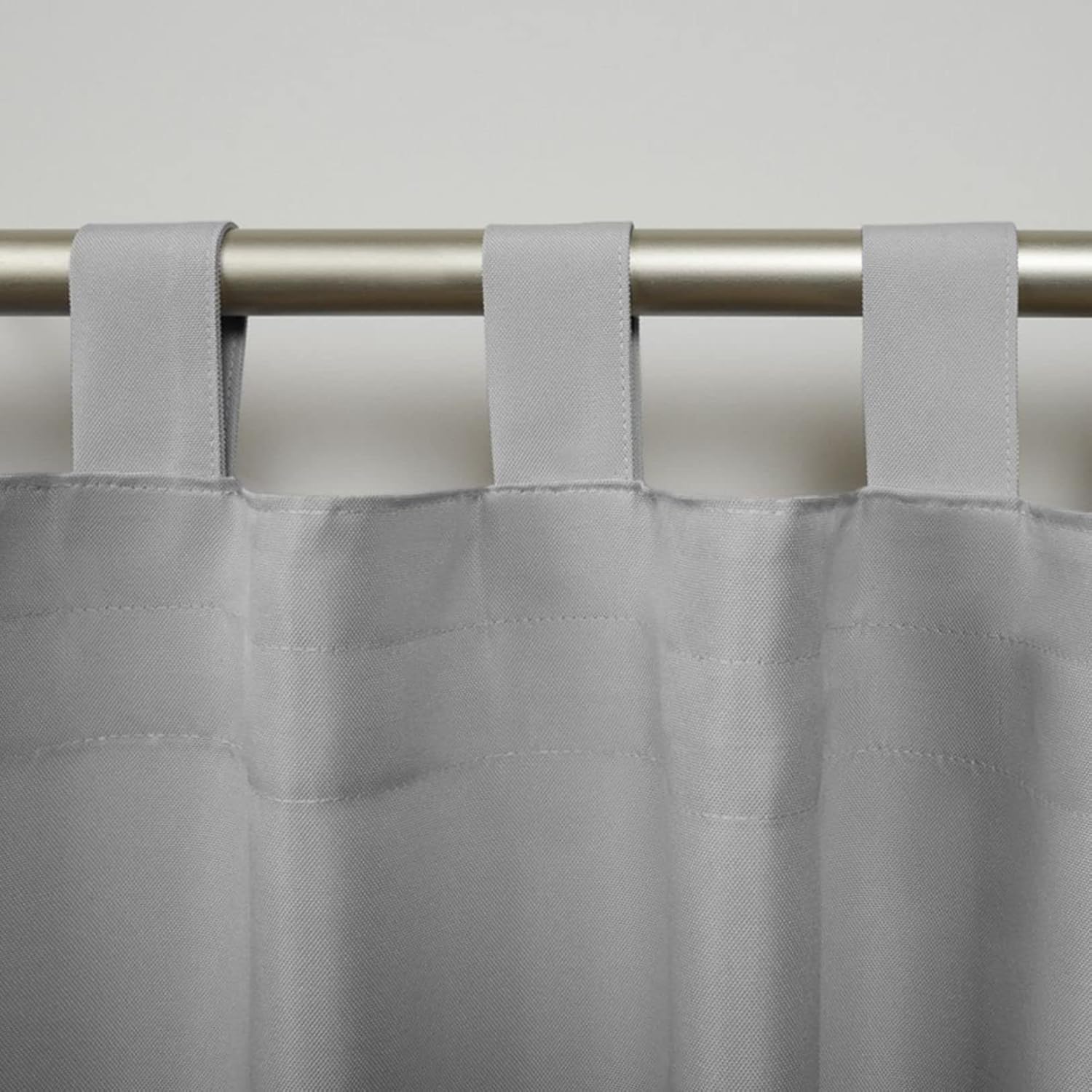 Solid Light Filtering Curtain Panel Pair, 54x144, Cloud Grey - Image 4